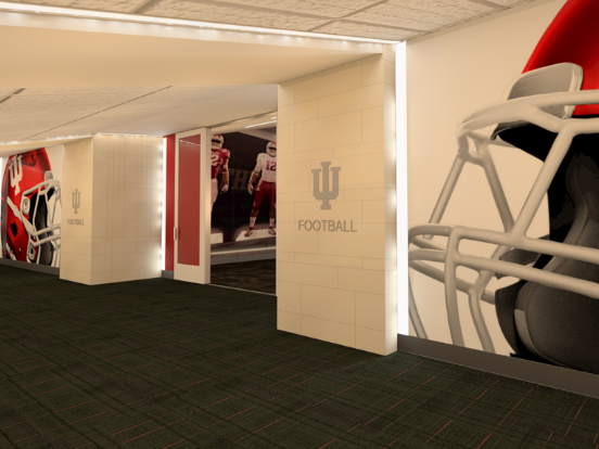 IU Football Locker Room